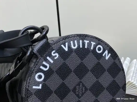 AAA Pruses Bags Soft VUITTON LOUIS Polochon PM 0630